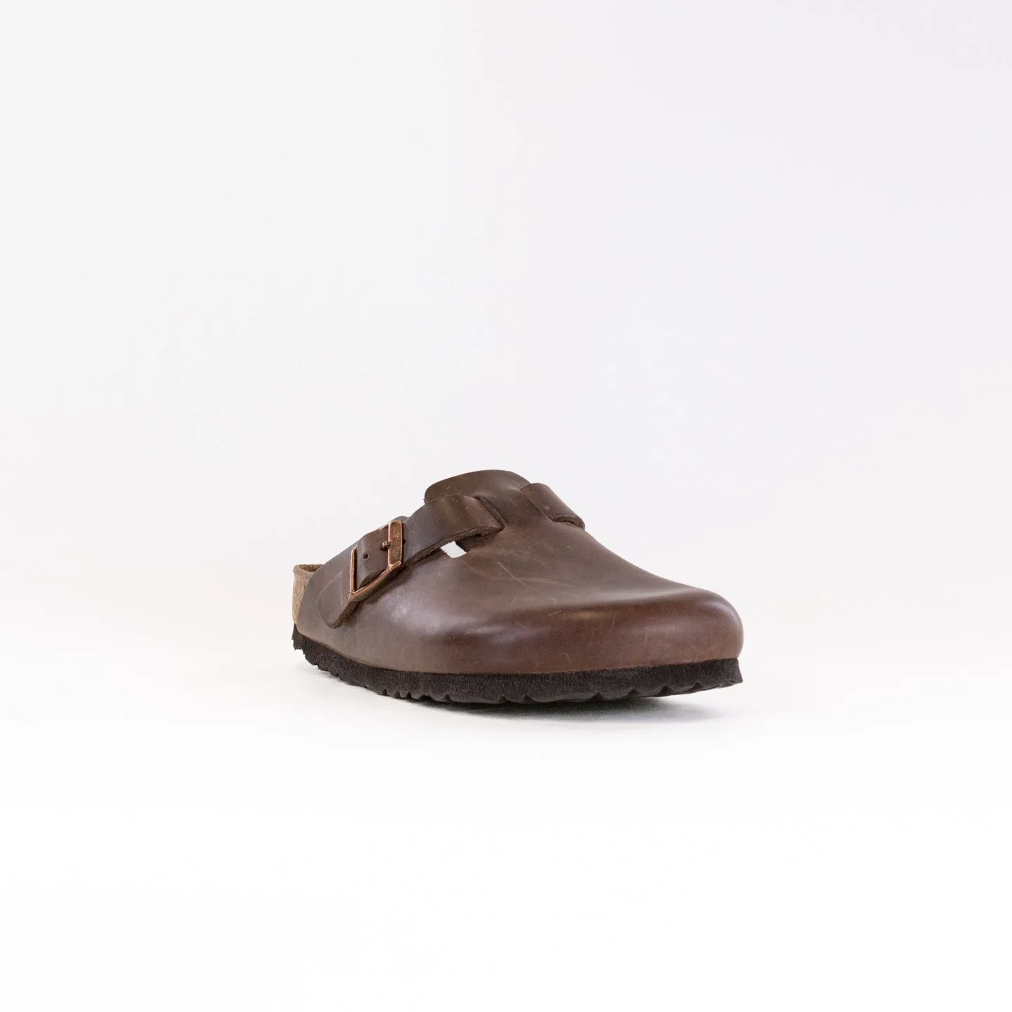 Birkenstock Boston Soft Footbed (Unisex) - Habana Oiled Leather