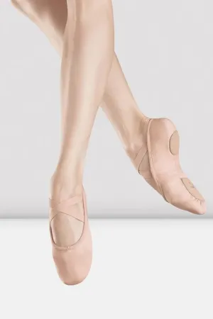 BLOCH S0282L ZENITH STRETCH CANVAS LEATHER BALLET SHOES