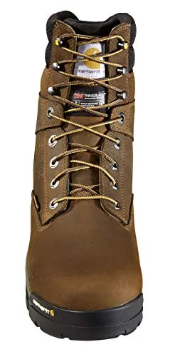 Carhartt CME8047 Men's Ground Force 8-inch Waterproof Insulated Soft Toe Work Boot