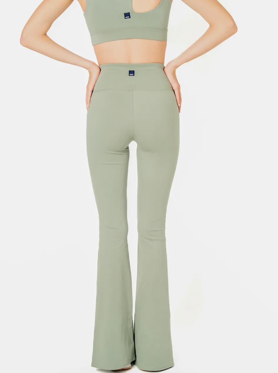 Cut Out Boot Cut - Dusty Sage