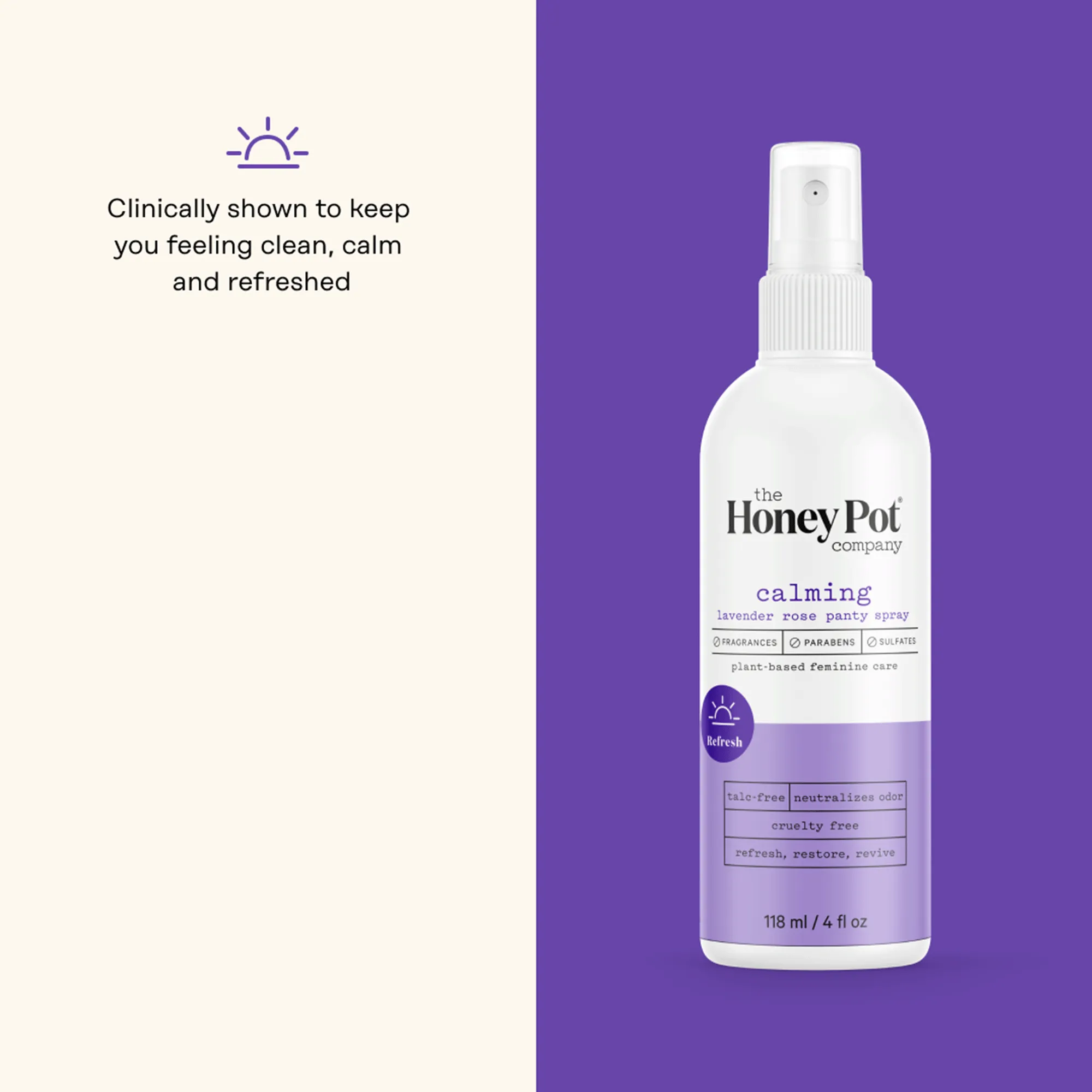 Lavender Rose Refreshing Panty Spray