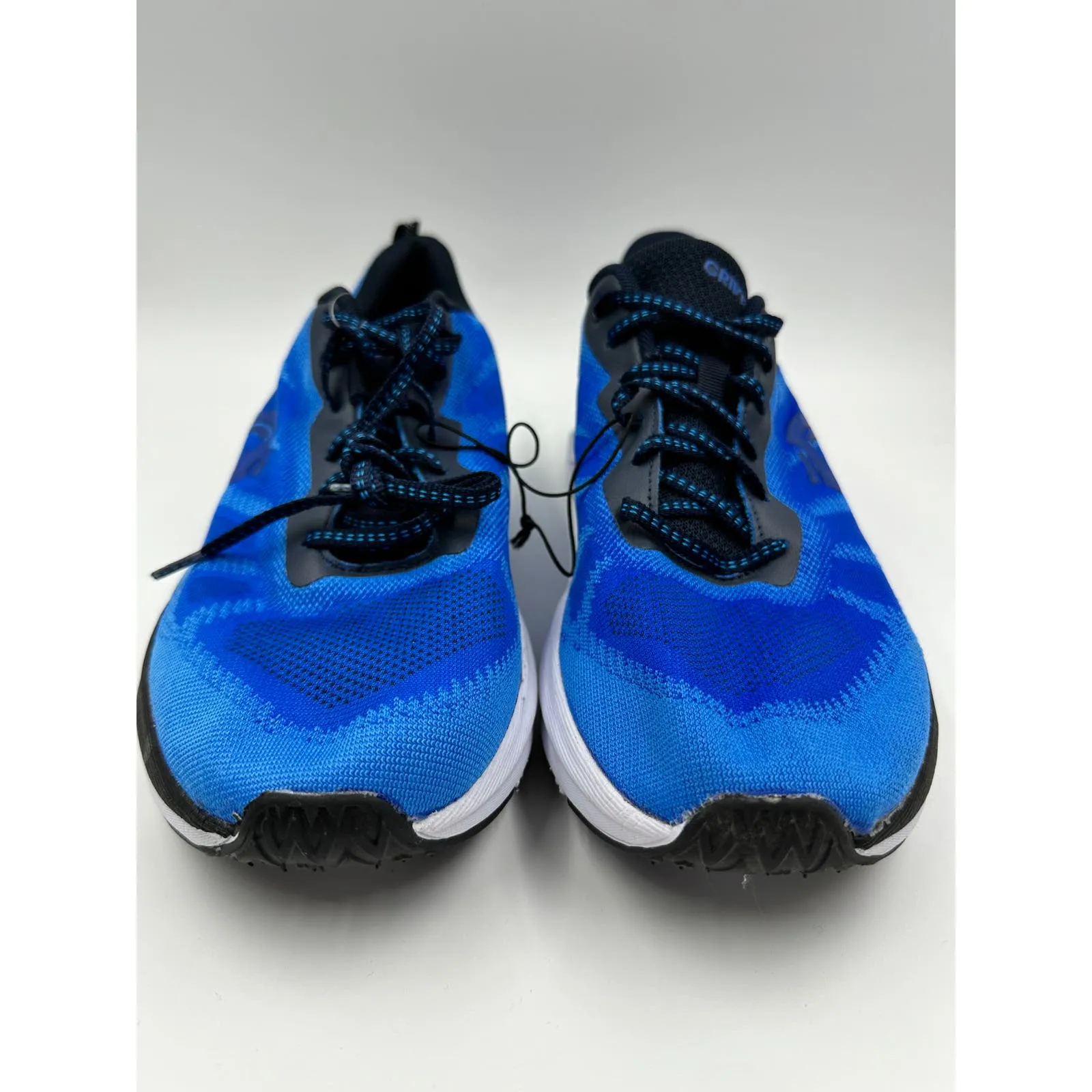 Men's Size 12, Blue Running Sneaker w/ Black Accents & a Black and White Sole