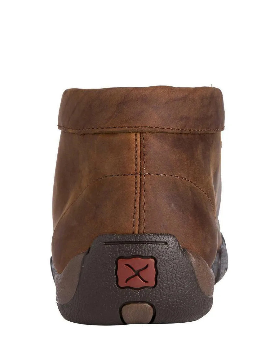 Men's Steel Toe Chukka Driving Moccasins