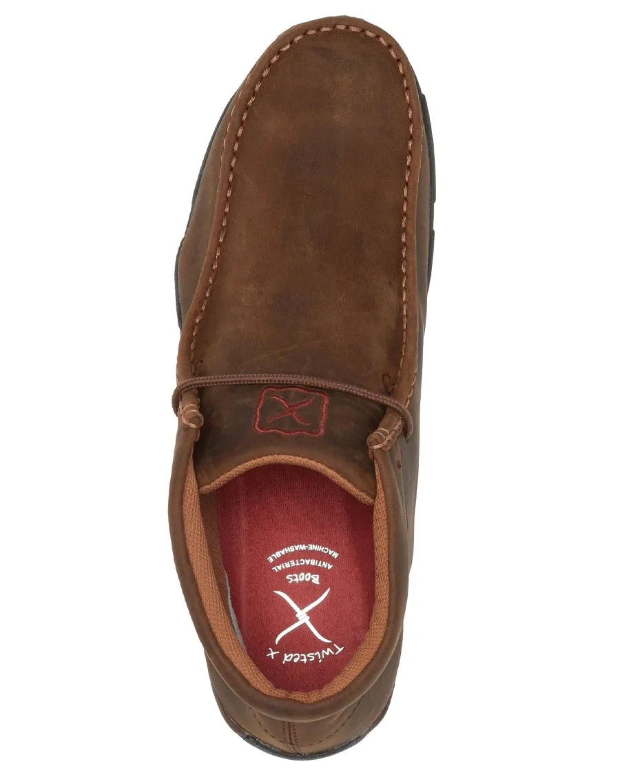 Men's Steel Toe Chukka Driving Moccasins