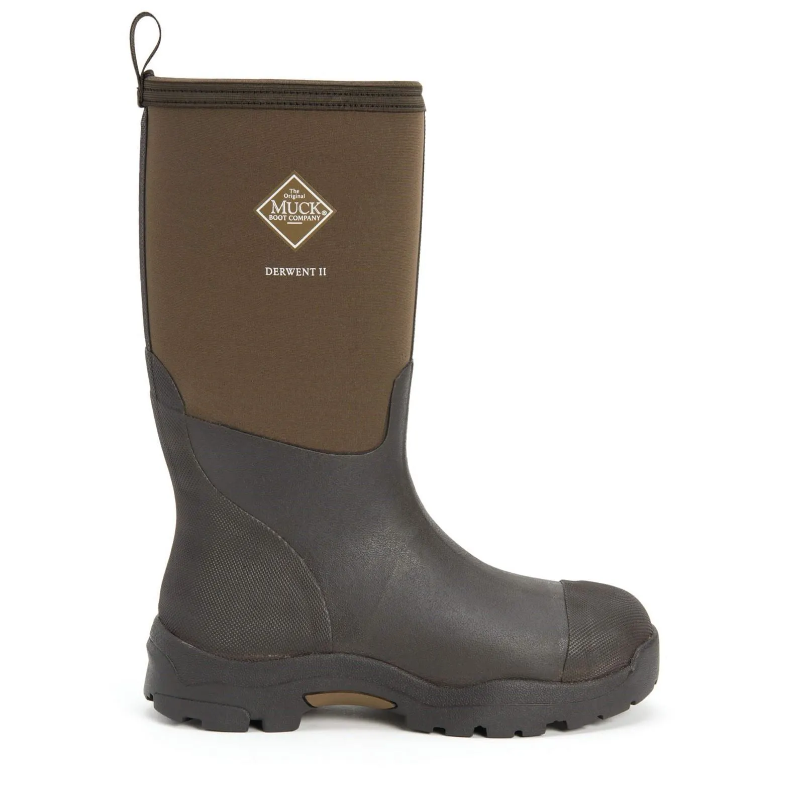 Muck Boots MB Derwent II Rubber Black/Bark Wellington Boots