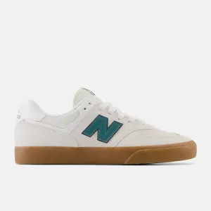 New Balance Shoes Numeric 574 Vulc - Sea Salt/Teal