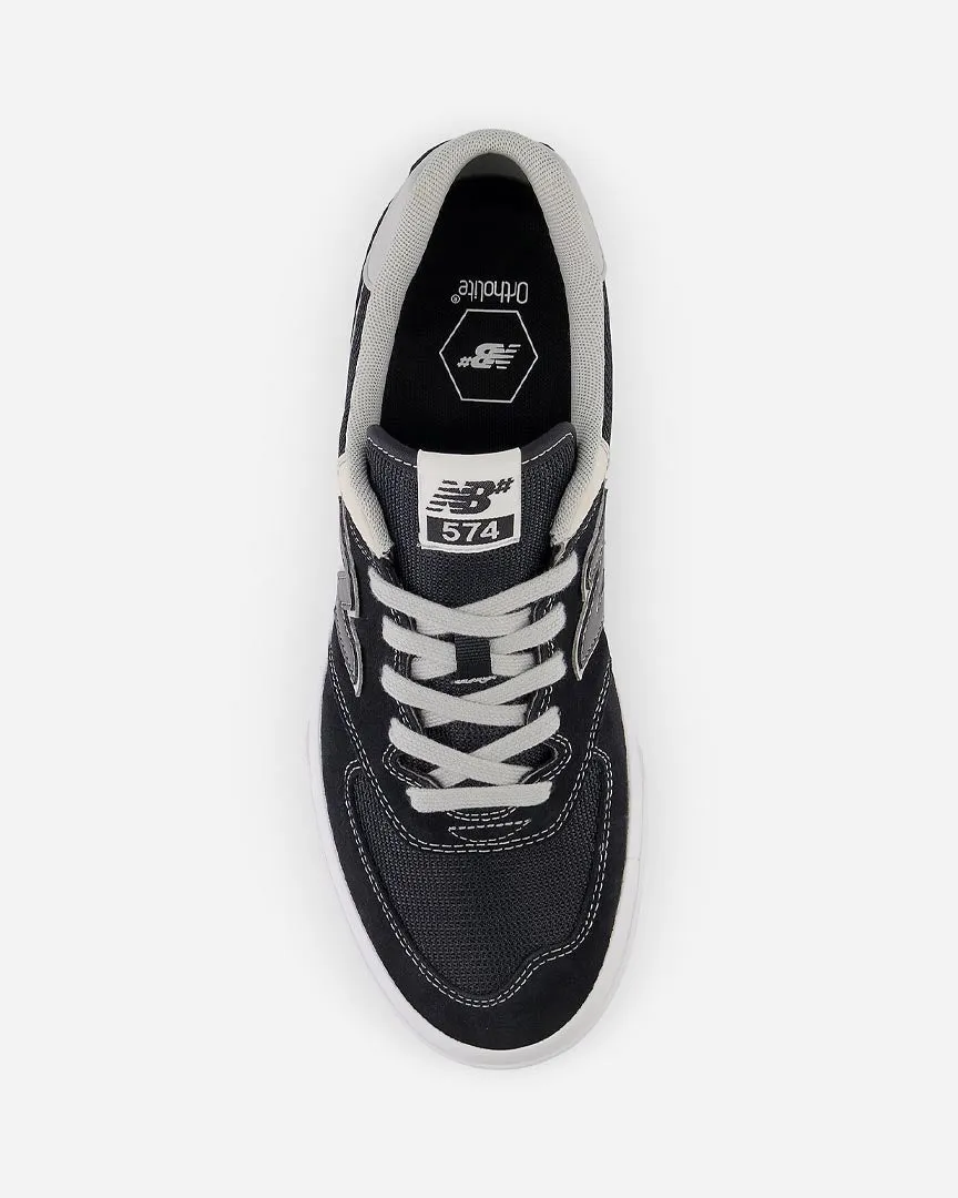 Numeric 574 Vulc Shoes - Black Grey