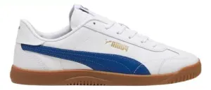 PUMA MEN'S CLUB 5V5 WHITE/ROYAL SNEAKER SHOES