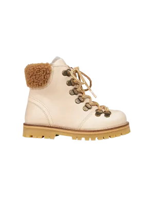 Shearling Winter Boot - Cream