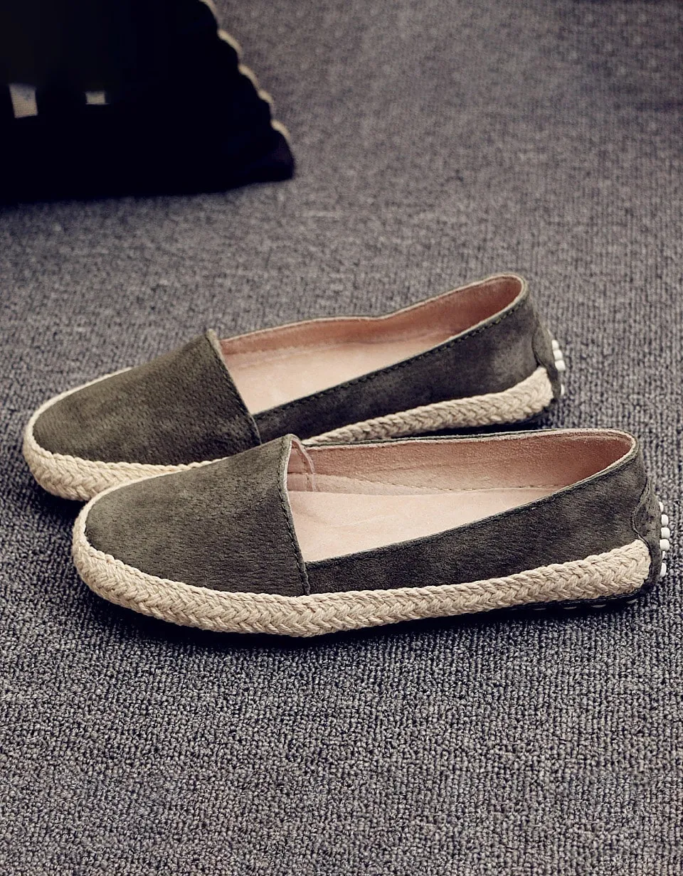 Simple Handmade Comfortable Flat Loafers